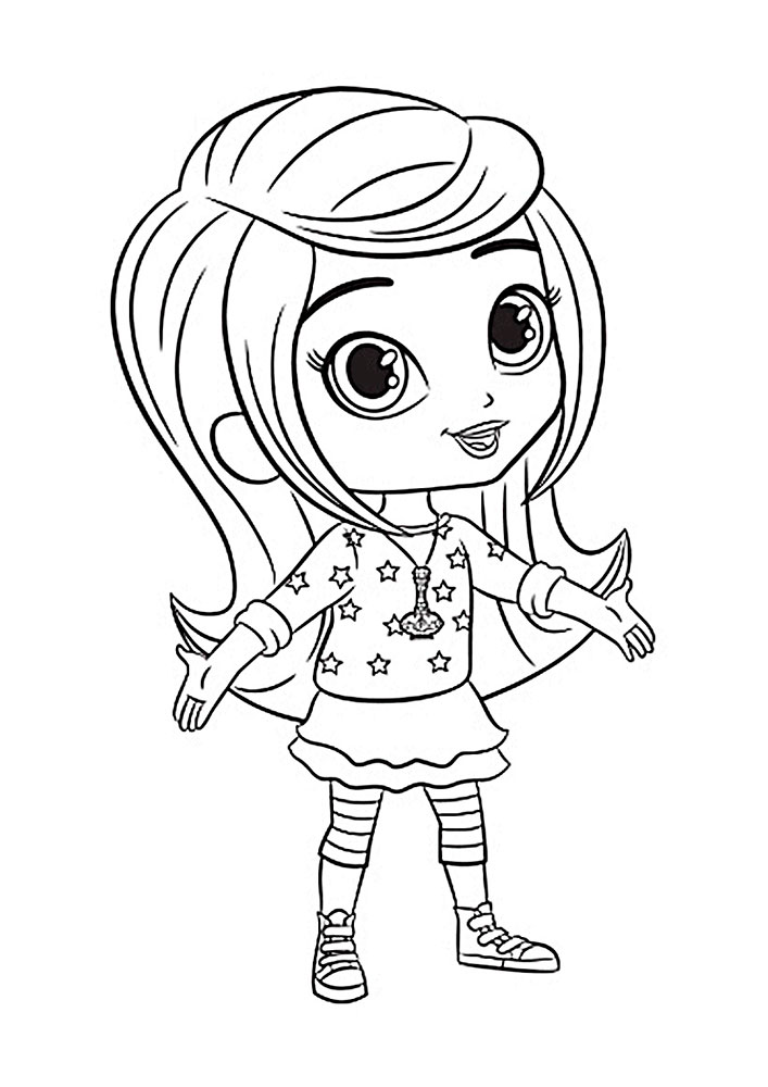 Shimmer and Shine Coloring pages 🖌 to print and color