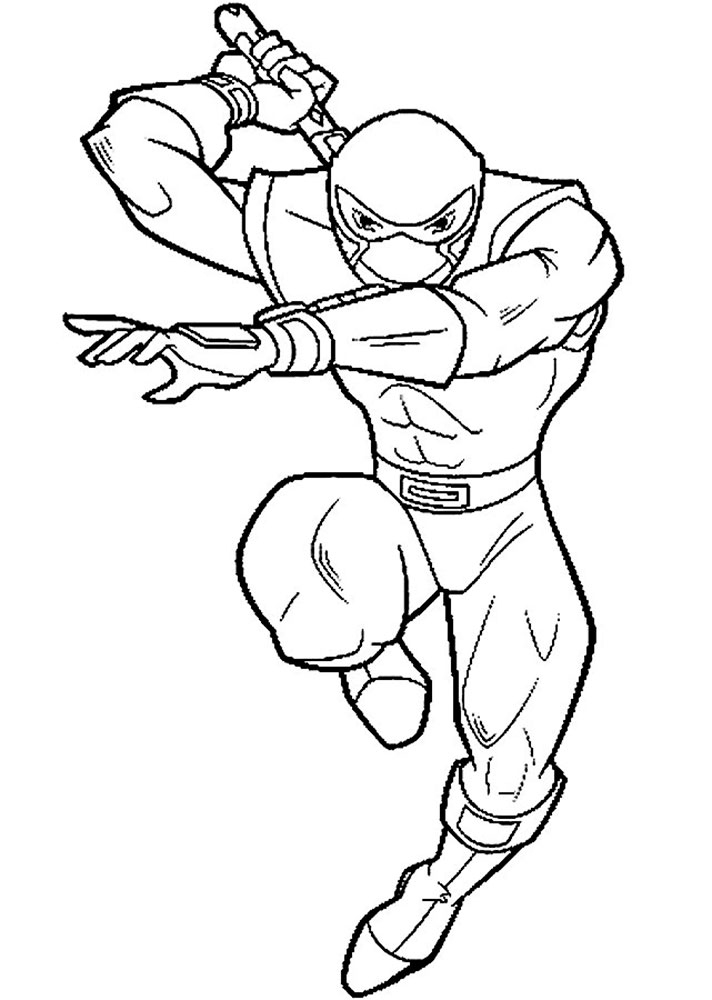 Ninja Coloring pages 🖌 to print and color