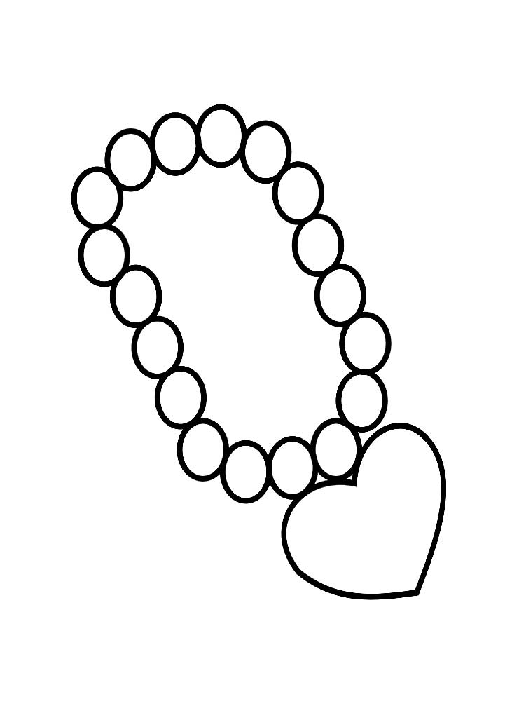 Beads Coloring pages 🖌 to print and color