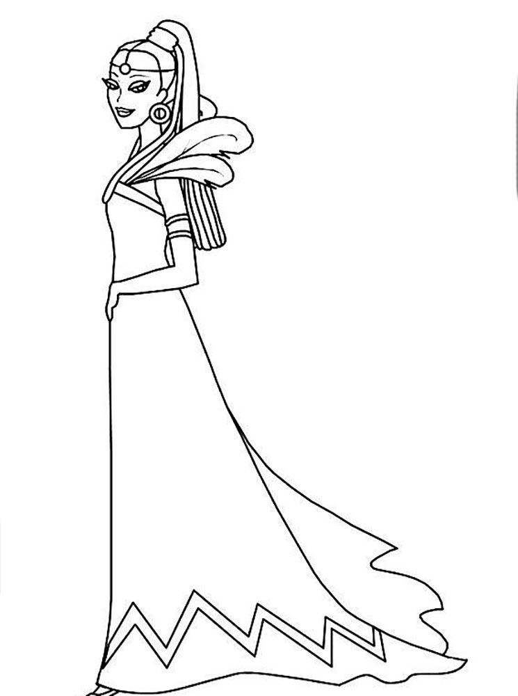 Queen Coloring pages 🖌 to print and color