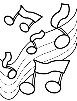 Notes Coloring pages 🖌 to print and color