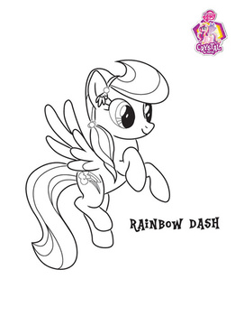 My little Pony Coloring pages to print and color