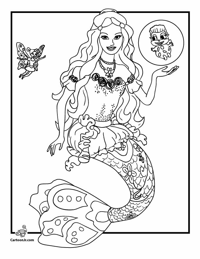 Barbie Coloring pages to print and color