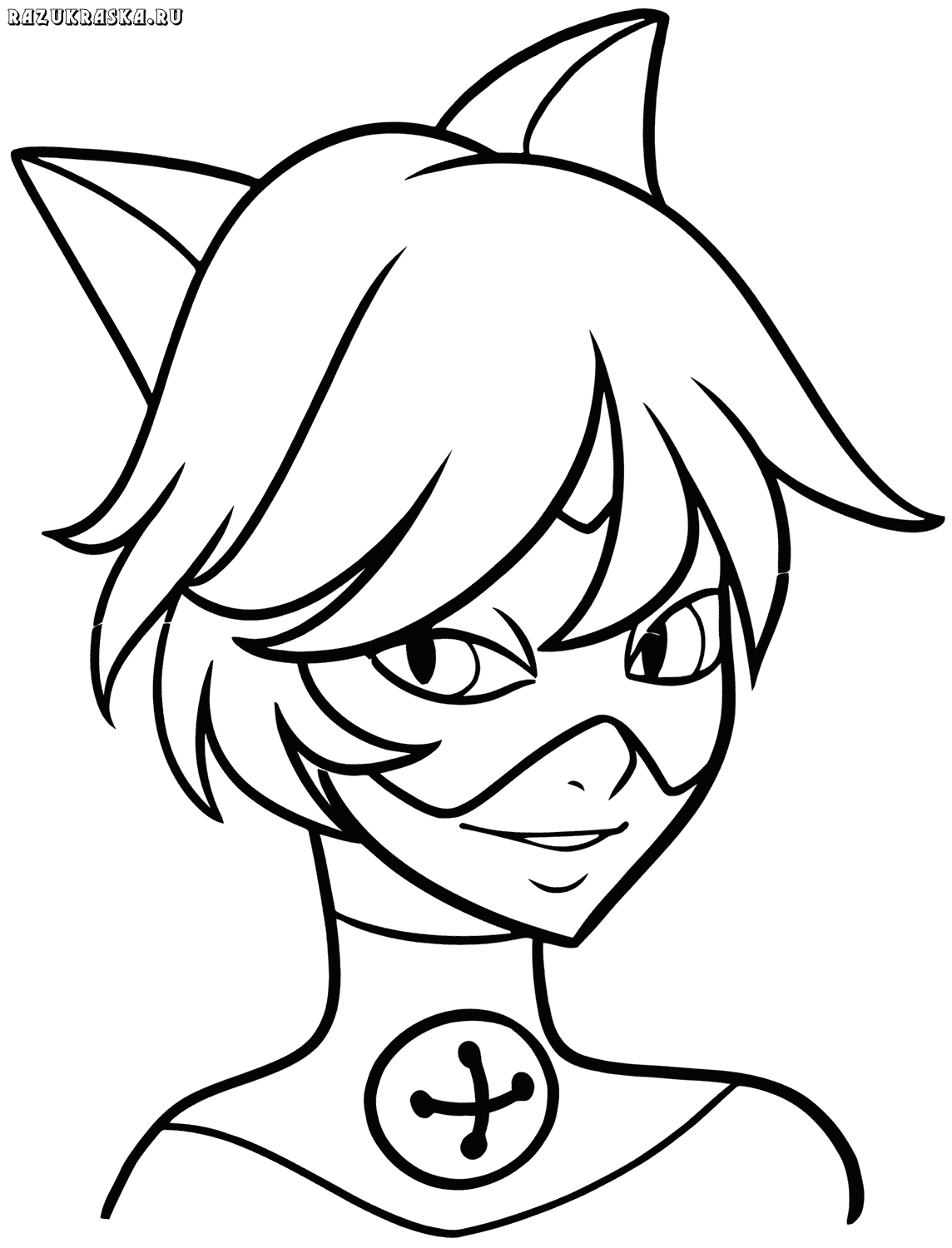 Cat Noir Coloring pages 🖌 to print and color