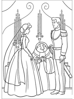 Disney princesses Coloring pages to print and color
