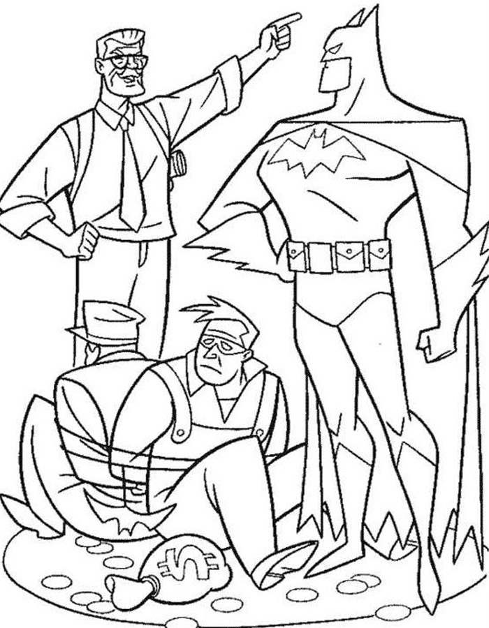 Batman Coloring pages ? to print and color