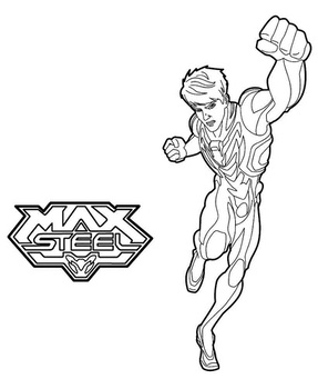 Max Steel Coloring pages 🖌 to print and color