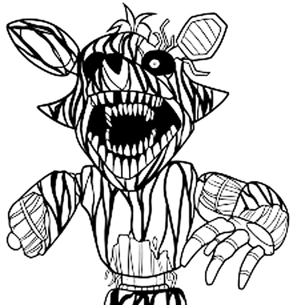 Animatronics Coloring pages.