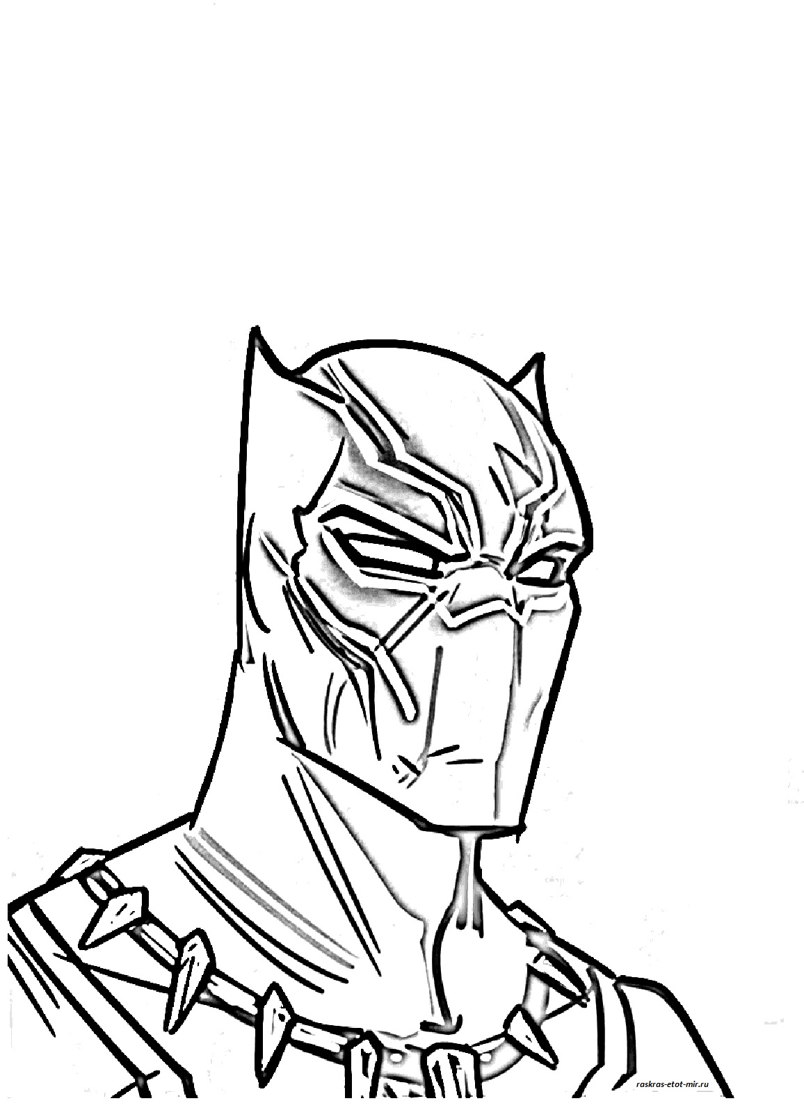 Black Panther Coloring pages 🖌 to print and color