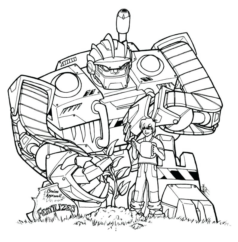 Bots Rescuers Coloring pages 🖌 to print and color