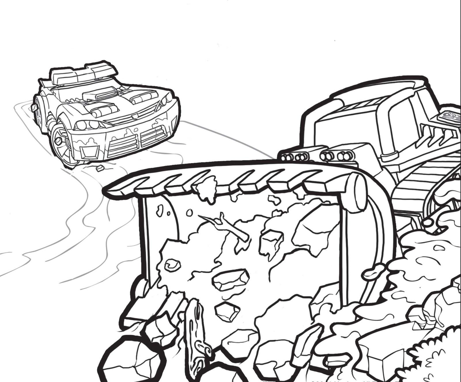 Bots Rescuers Coloring pages.