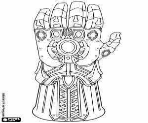 Thanos Coloring pages 🖌 to print and color