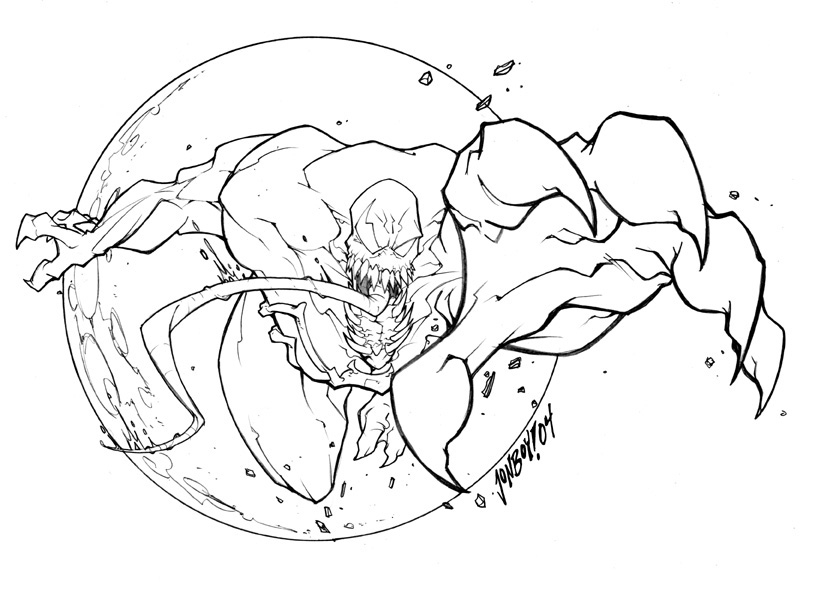 Carnage Coloring Pages For Kids