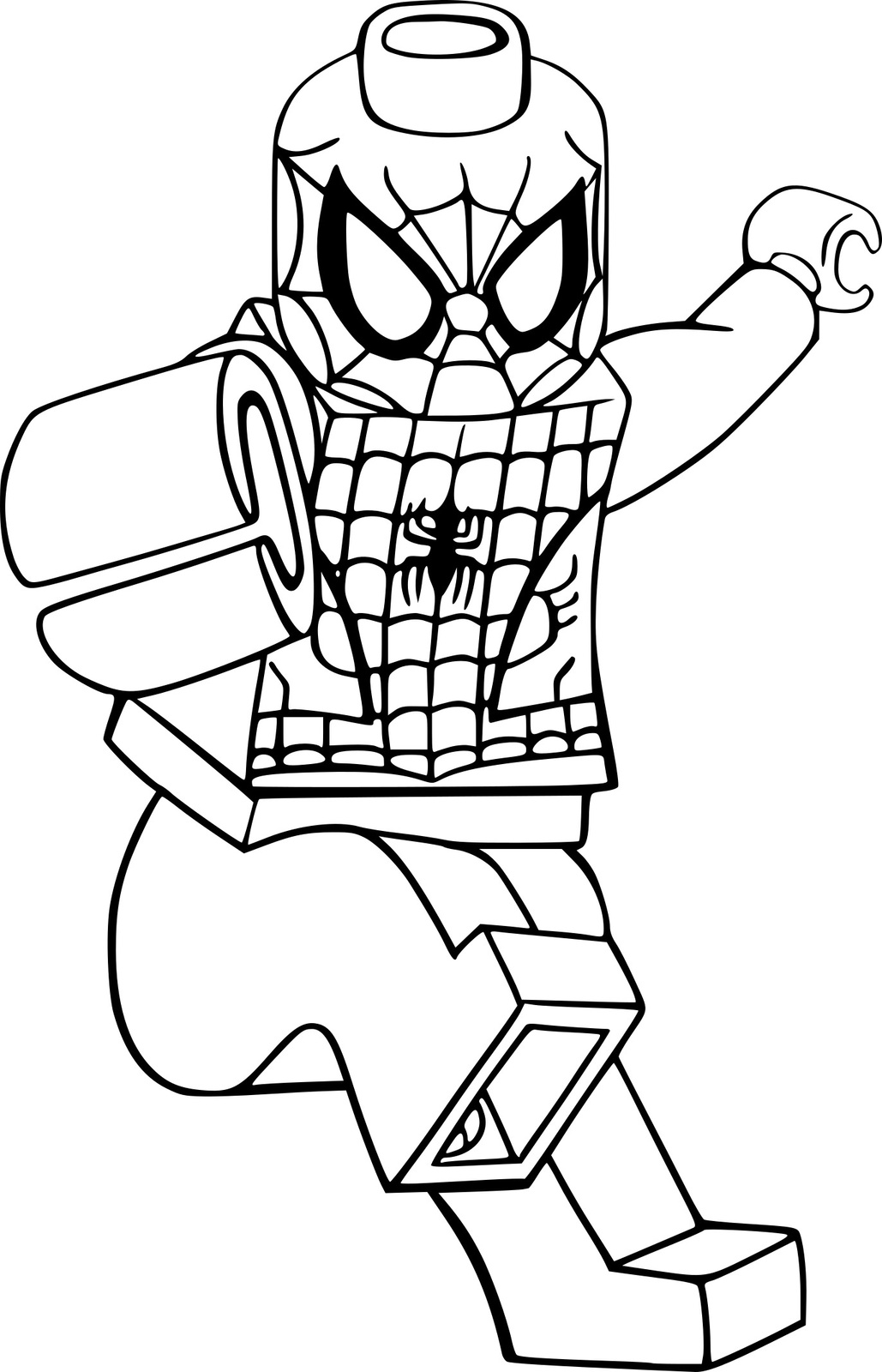 85 Spider Man Legos Coloring Pages  Best HD