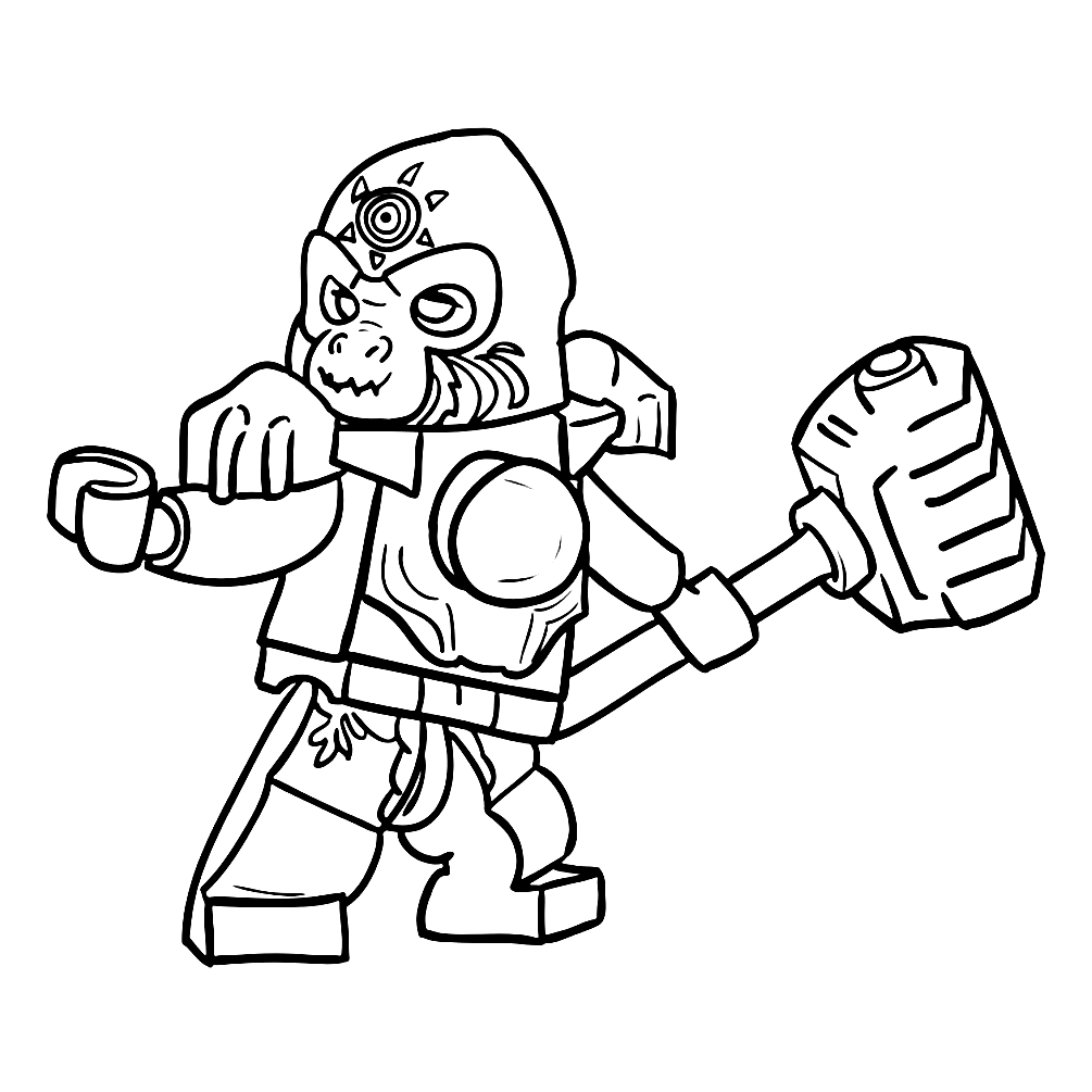 Download Lego Chima Coloring pages 🖌 to print and color