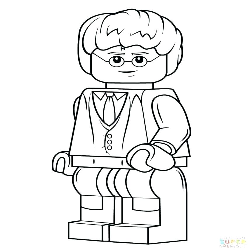 Lego Harry Potter Coloring pages 🖌 to print and color