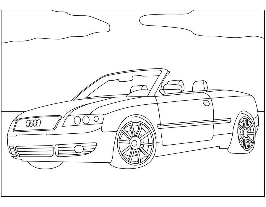 Audi Q7 Coloring Pages Coloring Pages