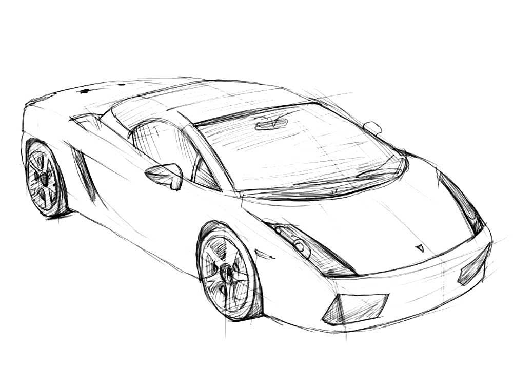 Lamborghini Coloring pages 🖌 to print and color