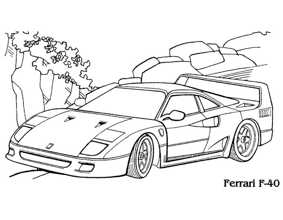 Cars Coloring pages to print and color