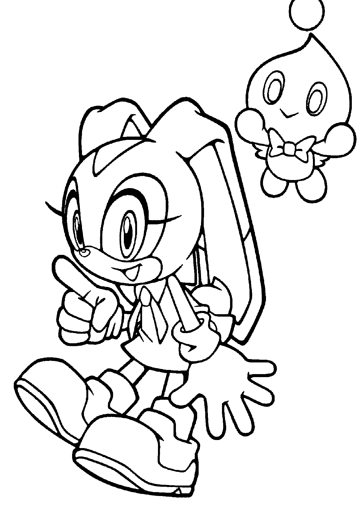 Download Sonic X Coloring pages 🖌 to print and color