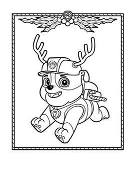 PAW Patrol Coloring pages 🖌 to print and color