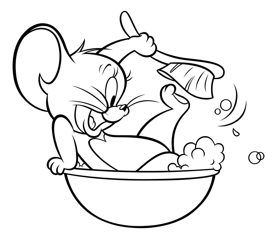 The Tom and Jerry Coloring pages 🖌 to print and color
