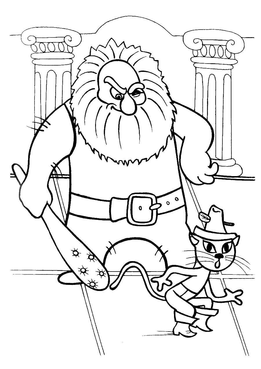 Download Puss in Boots Coloring pages 🖌 to print and color