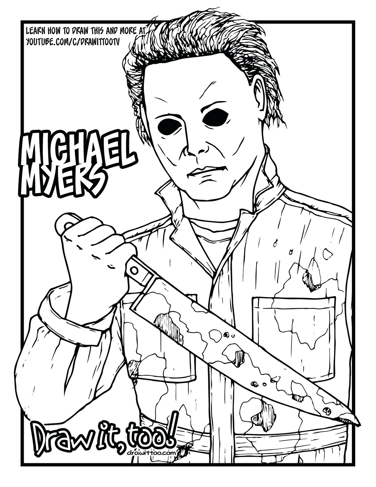 With killers Coloring pages.