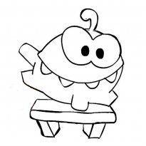 Om Nom Stories Coloring pages 🖌 to print and color
