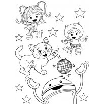 Team Umizoomi Coloring pages 🖌 to print and color