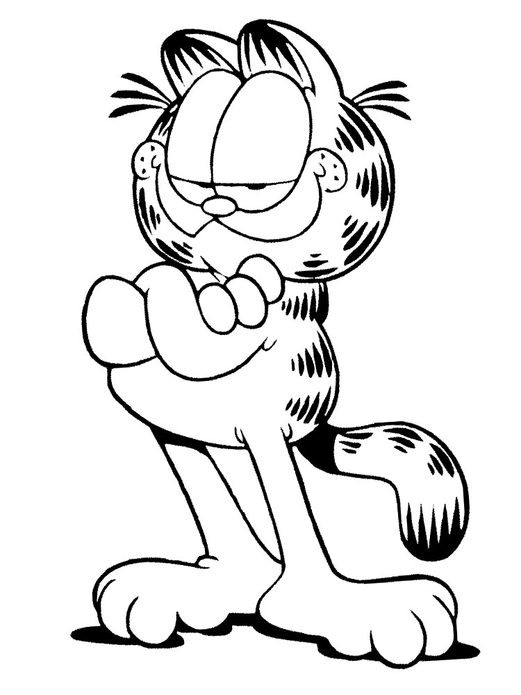 Cartoons Coloring Pages To Print And Color