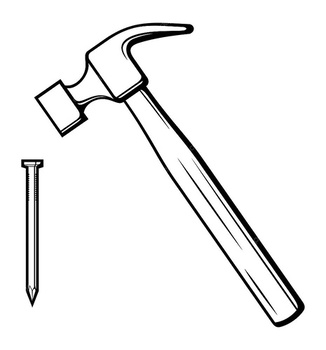 Download Hammer Coloring pages 🖌 to print and color