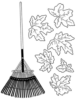 Coloring Book Rake Coloring Pages