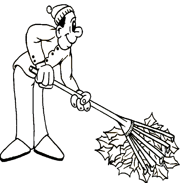 Rake Coloring pages 🖌 to print and color