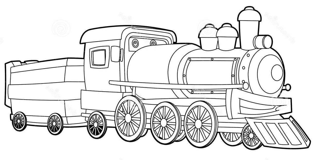 Bnsf Freight Train Pages Coloring Pages
