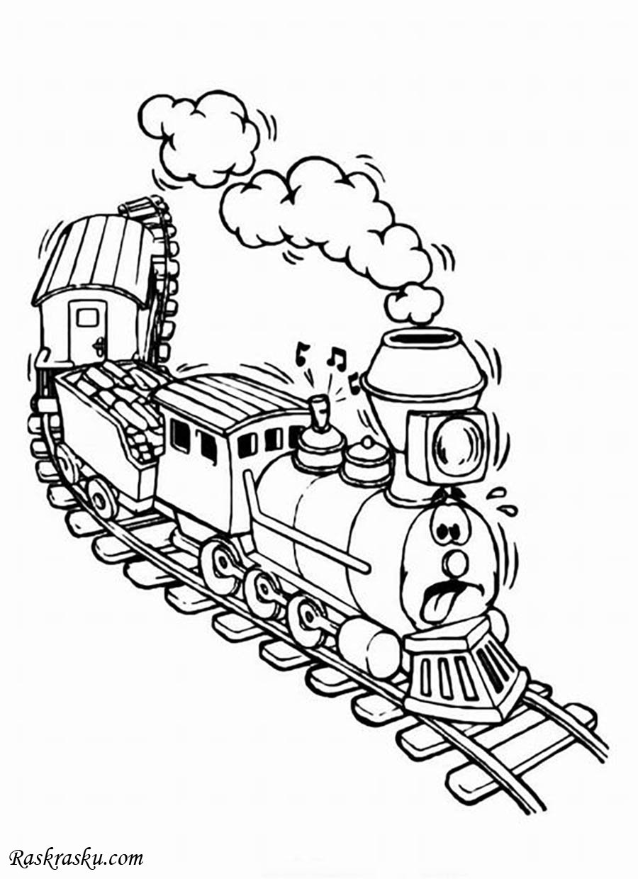 Baby trains Coloring pages 🖌 to print and color