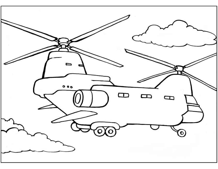 Aircraft Coloring pages 🖌 to print and color