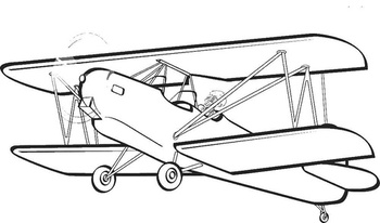 Agricultural aircraft Coloring pages 🖌 to print and color