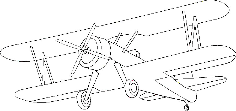 Agricultural aircraft Coloring pages 🖌 to print and color