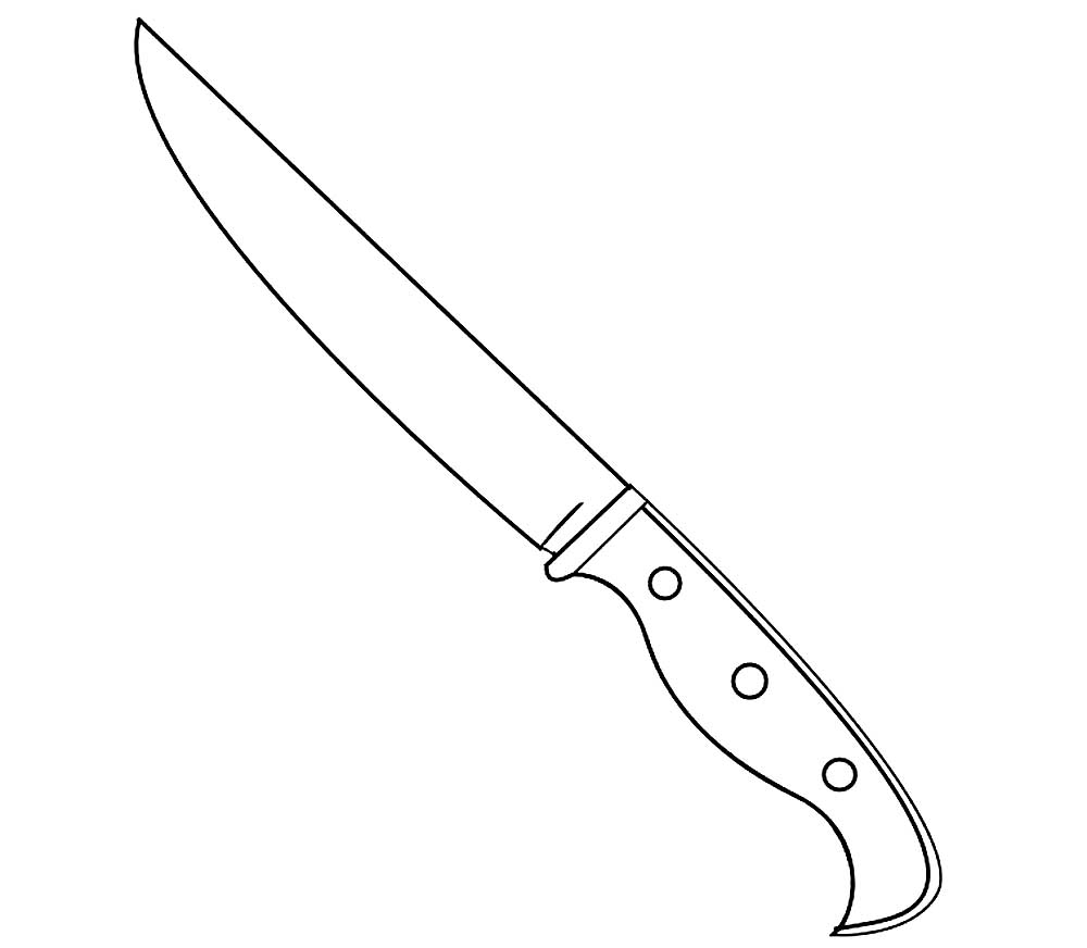 Download Knife Coloring pages 🖌 to print and color